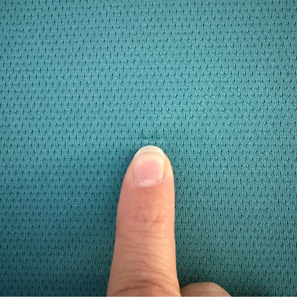 Gymshark Teal Active Crop Top with Yellow Logo Size S Women - Picture 7 of 8